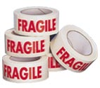 Ruban adhésif PVC impression standard - Fragile