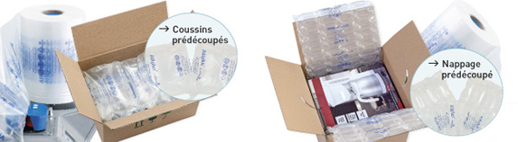 Coussins & Nappage d air STOROpack